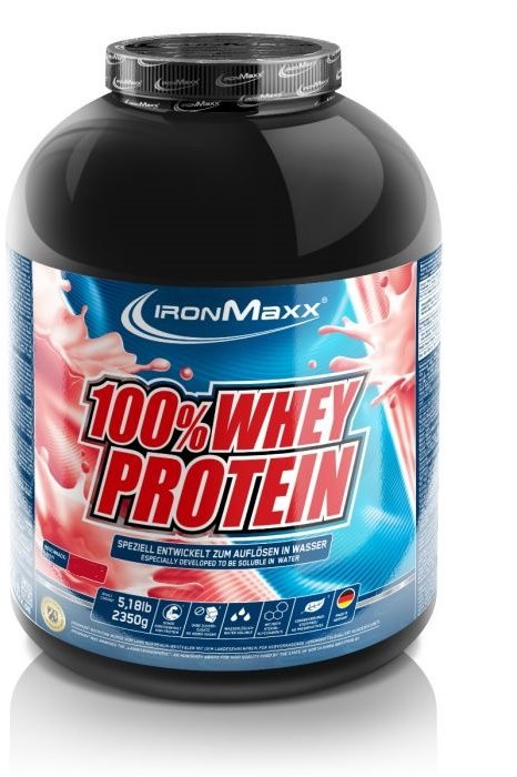 Акція на IronMaxx 100% Whey Protein 2350 g /47 servings/ Strawberry від Stylus