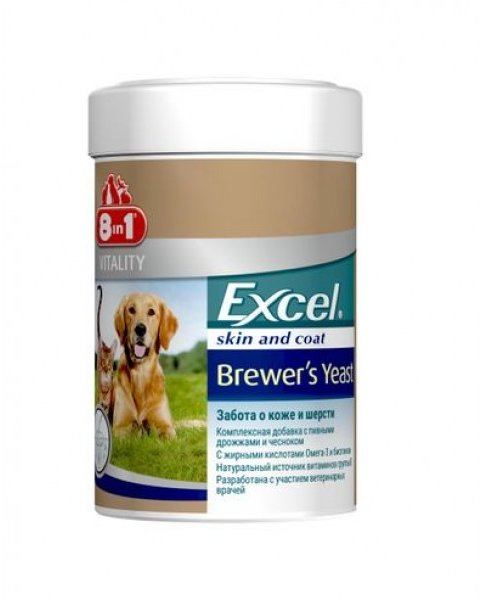 

Витамины Excel Brewers Yeast для крупных пород 1430 табл. (660895 /115731)