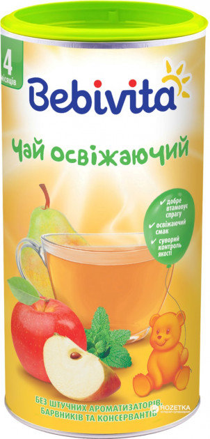 

Bebivita освежающий чай Бебивита, 200гр (9007253101882)