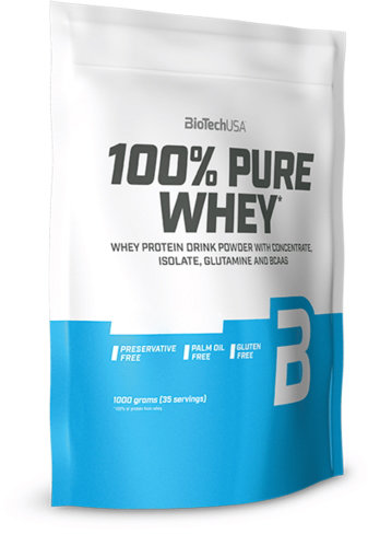 

BioTech 100% Pure Whey, 1000 g /28 servings/ Natural