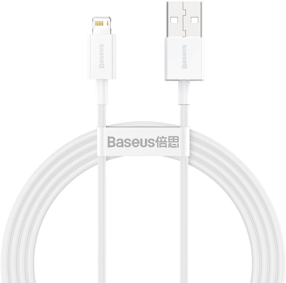 

Baseus Cable USB-C to Lightning Superior Series Fast Charging Pd 20W 2m White (CATLYS-B02)