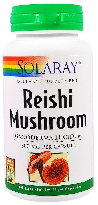 Акція на Solaray Reishi Mushroom, 600 mg, 100 Capsules (SOR-01505) від Stylus