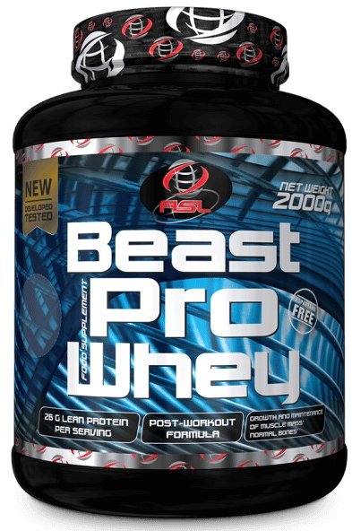 

All Sports Labs Beast Pro Whey 2000 g /62 servings/ Vanilla Strawberry