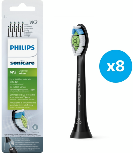 Акція на Насадка для электрической зубной щетки Philips Sonicare W2 Optimal White HX6068/13 від Stylus
