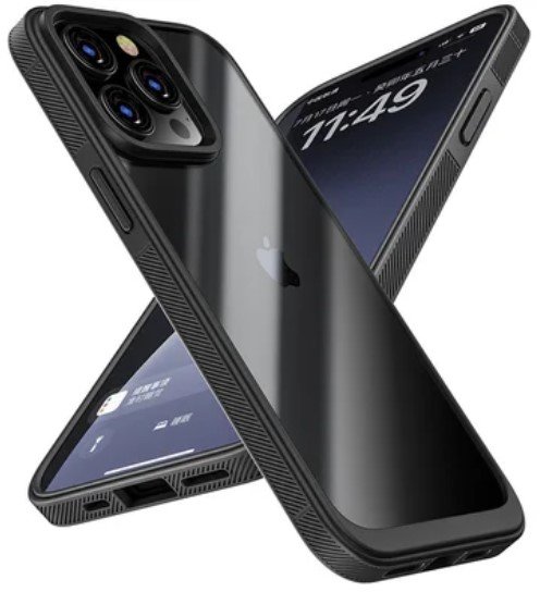 

Mobile Case TPU+PC Pulse Black for iPhone 15 Pro