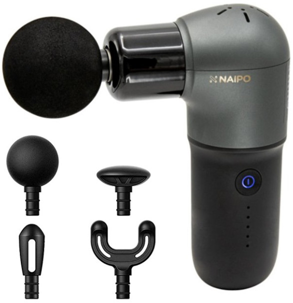 Акція на Naipo Mini Massage Gun для тела без подогрева (MGPC-002) від Stylus