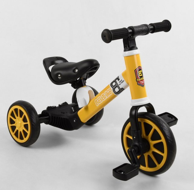 

Дитячий велосипед BestTrike жовтий (71616)