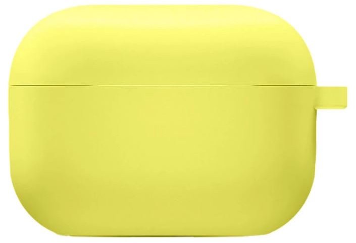 

Tpu Silicone Case з Carabiner Bright Yellow для Apple AirPods 4