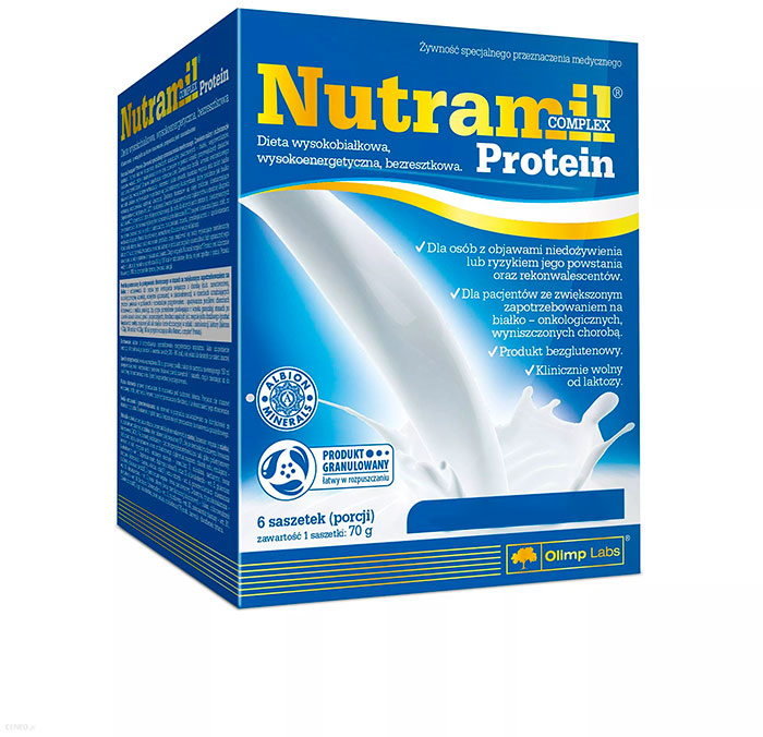 

Заменитель питания Olimp Nutramil Complex Protein 6 х 70 g Vanilla