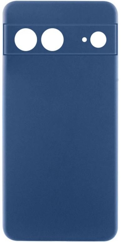 

Lakshmi Case Silicone Cover Full Camera Navy Blue for Google Pixel 7