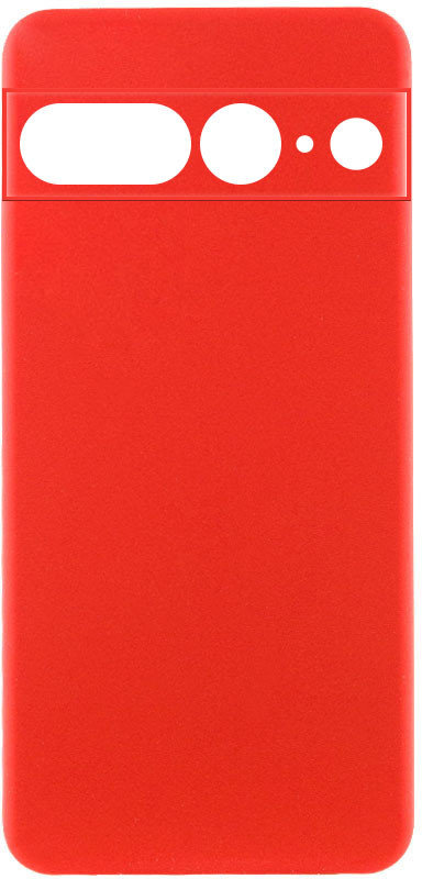 

Lakshmi Case Silicone Cover Full Camera Red for Google Pixel 7 Pro