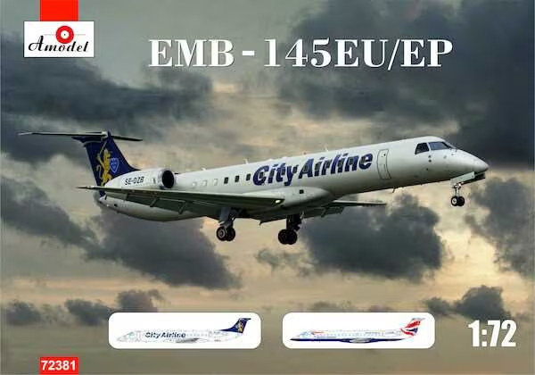 

Пасажирський літак Amodel EMB-145EU/EP (AMO72381)