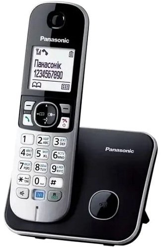 Акція на Panasonic KX-TG6811UAB Black від Stylus