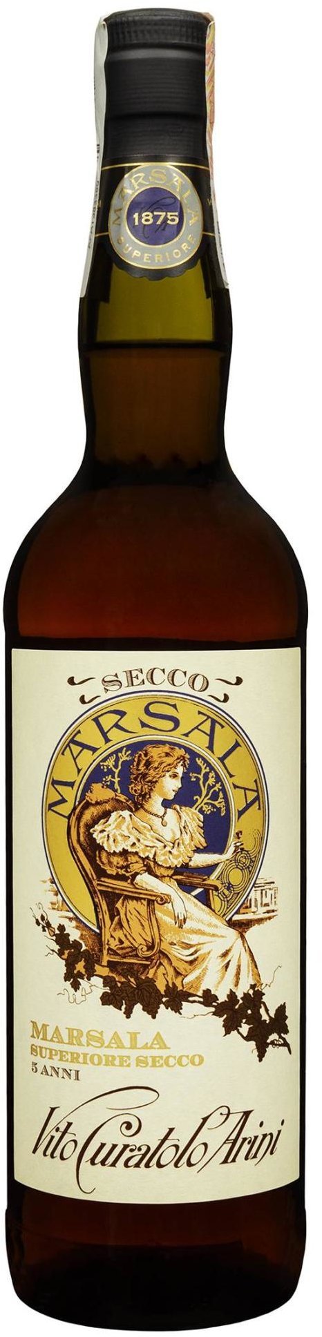 Акція на Вино Curatolo Arini Marsala 5 yo Superiore Secco белое сухое 0.75 л (FSH_8009720103055) від Stylus