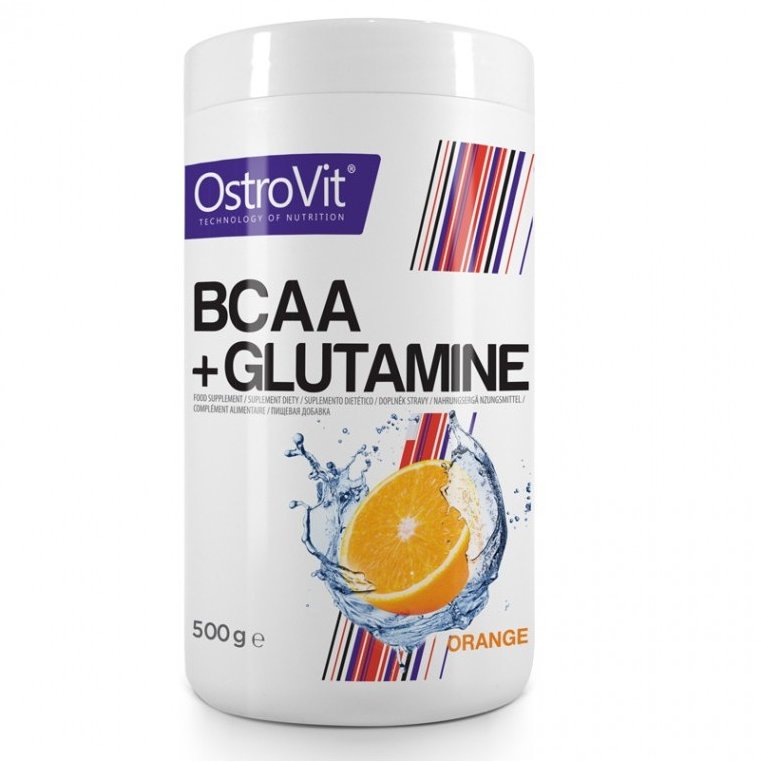 

OstroVit Bcaa + Glutamine 500 g /50 servings/ Orange