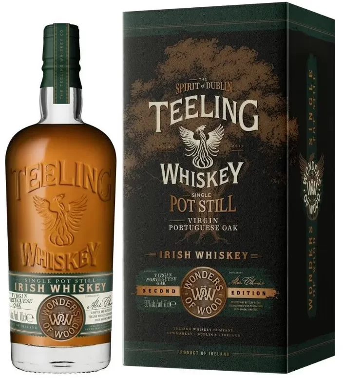 Акція на Виски Teeling Wonders of Wood Series 2 Virgin Portuguese Oak, gift box 0.7 л (BWR5867) від Stylus