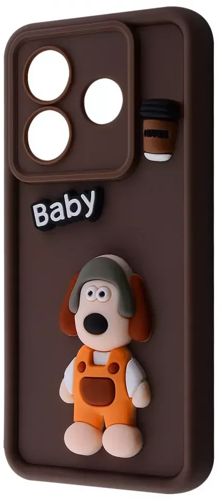 

Mobile Case Pretty Things Brown/Baby for Xiaomi Redmi Note 14 5G