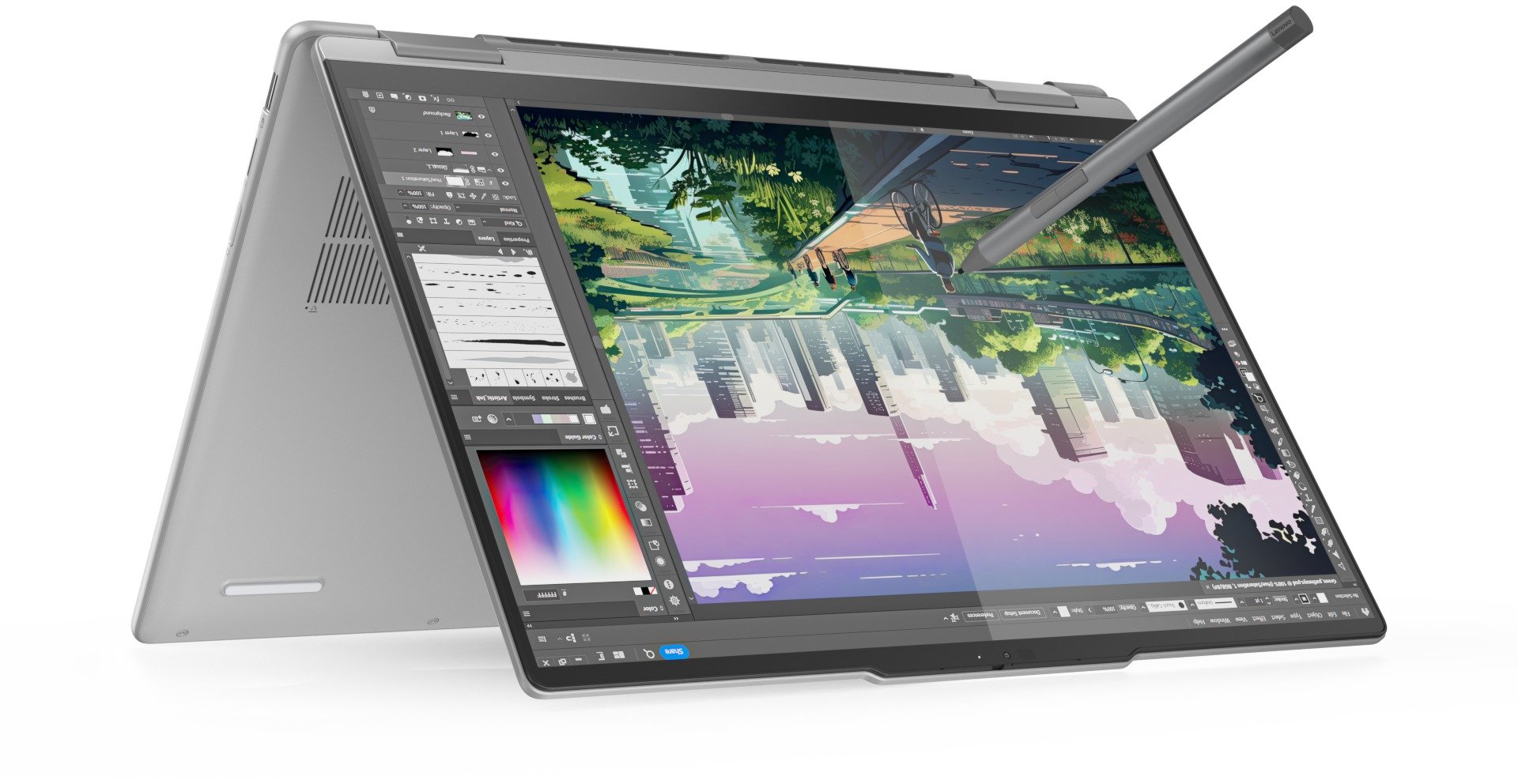 Акція на Lenovo Yoga 7 2-in-1 14AHP9 (83DK0091RA) Ua від Stylus