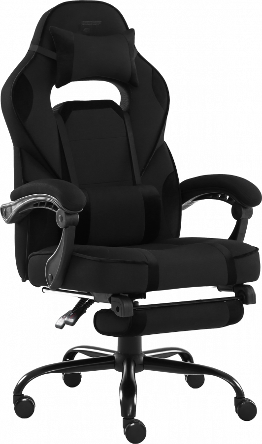 Акція на Геймерское кресло Gt Racer X-2748 Fabric Black Suede від Stylus