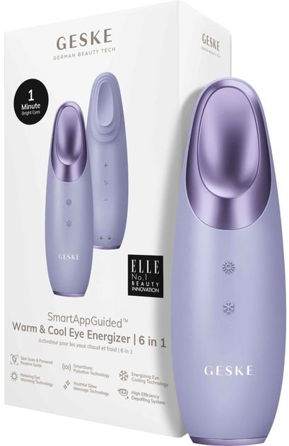 Акція на Энерджайзер для глаз Geske Warm & Cool Eye Energizer 6 в 1 Purple (GK000003PL01) від Stylus