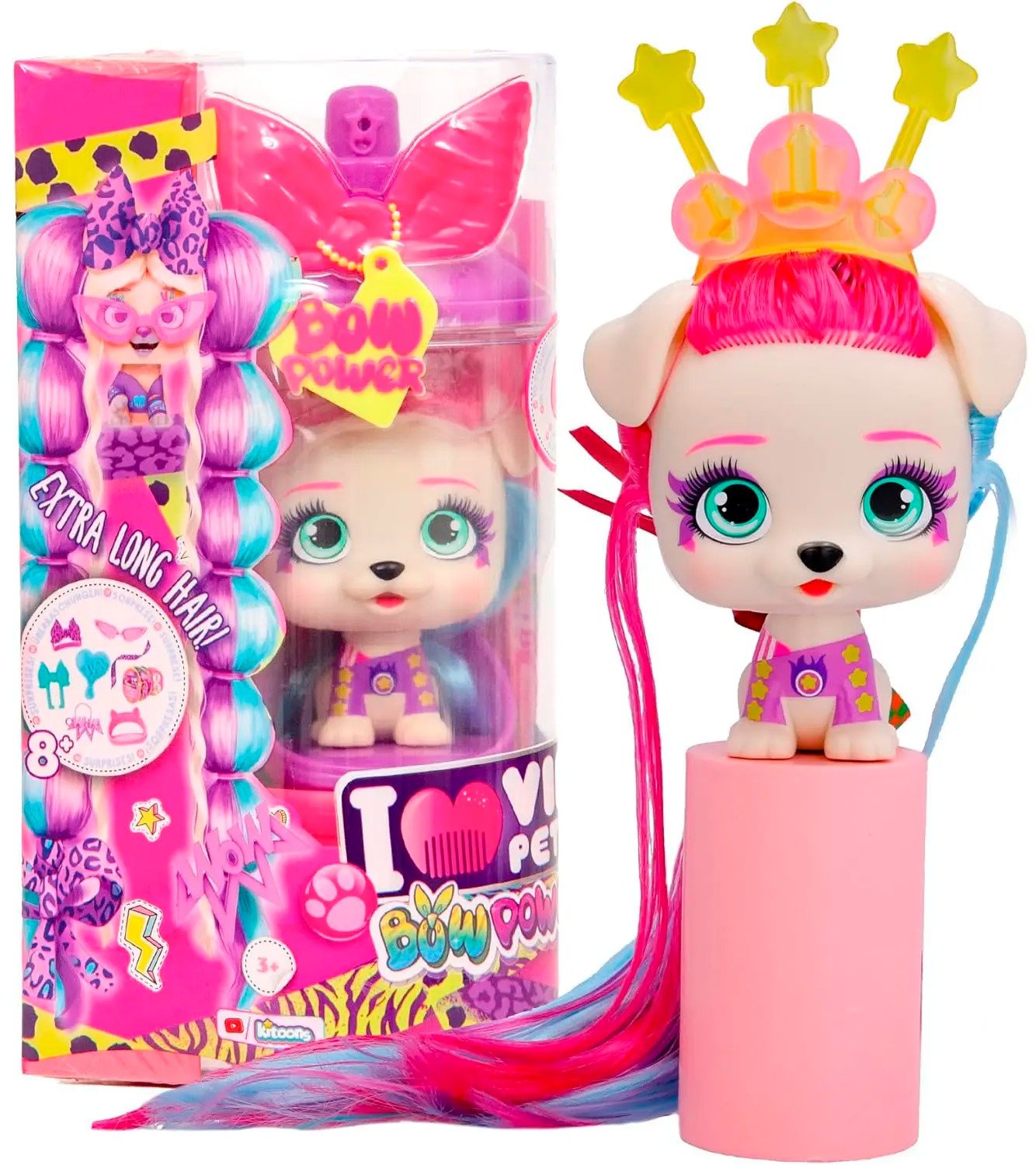 Акція на Игровая фигурка Imc toys Vip Pets Модный любимец S6 Bow power - Гвен (714779) від Stylus