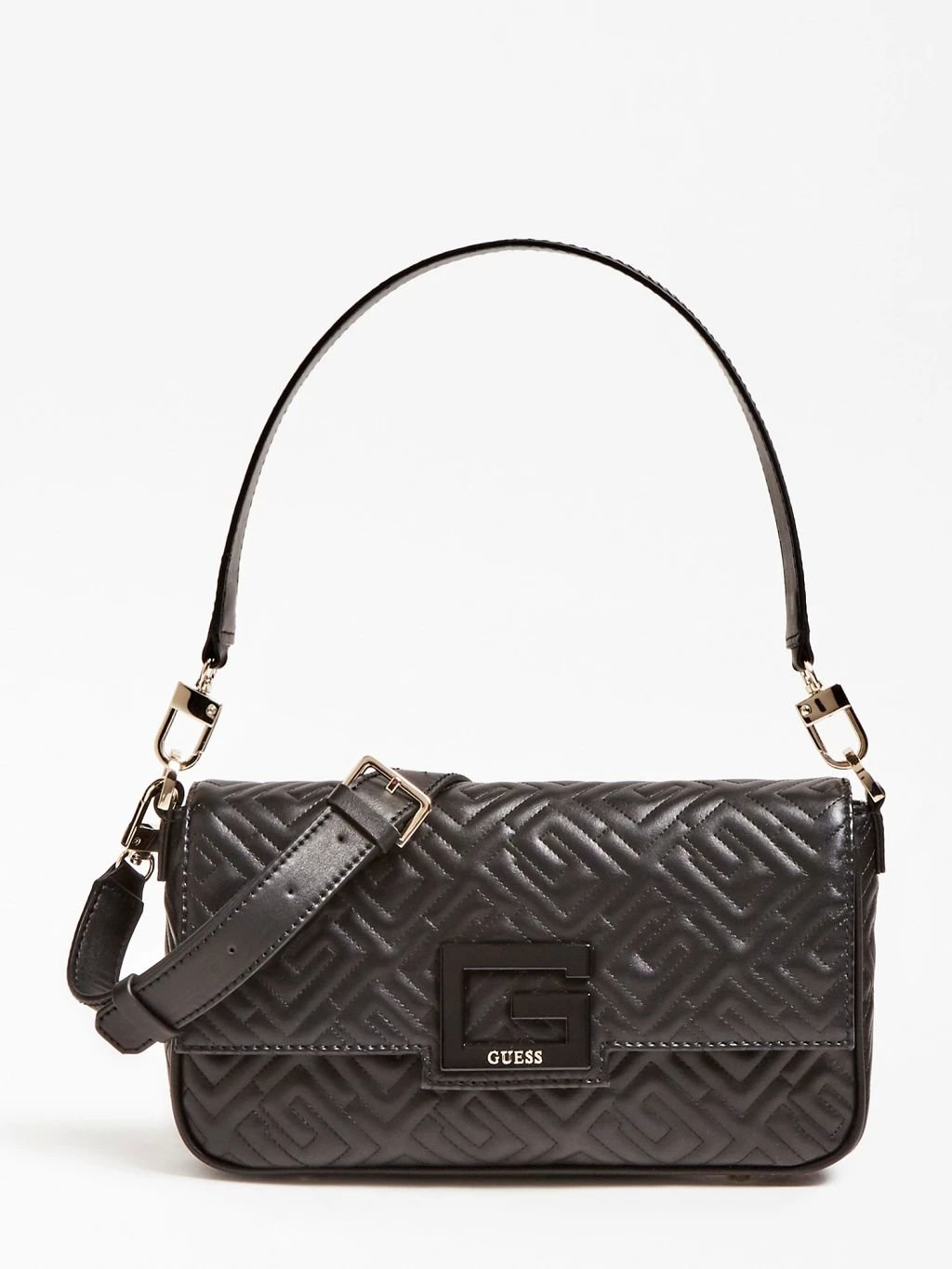 

Женская сумка через плечо Guess Brightside Shoulder Bag черная (HWQG7580190-BLA)