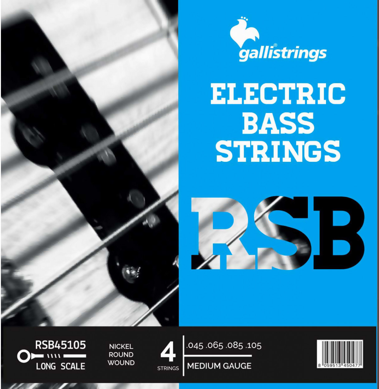 

Струны для бас-гитары Gallistrings RSB45105 4 Strings Medium