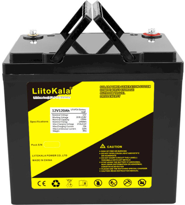 

LiitoKala LiFePO4 12V 120Ah