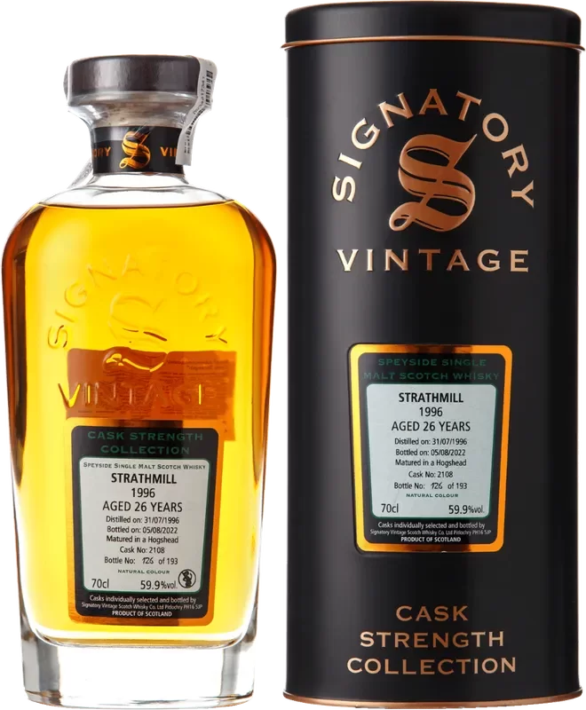 

Віскі Signatory Strathmill Cask Strength 26yo 1996 0.7 л (BWW7186)