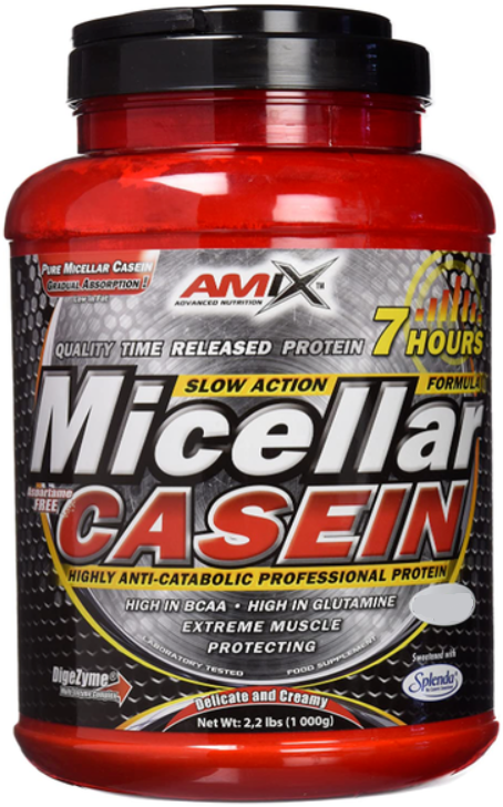 

Amix Micellar Casein 1000 g/22 servings/strawberry