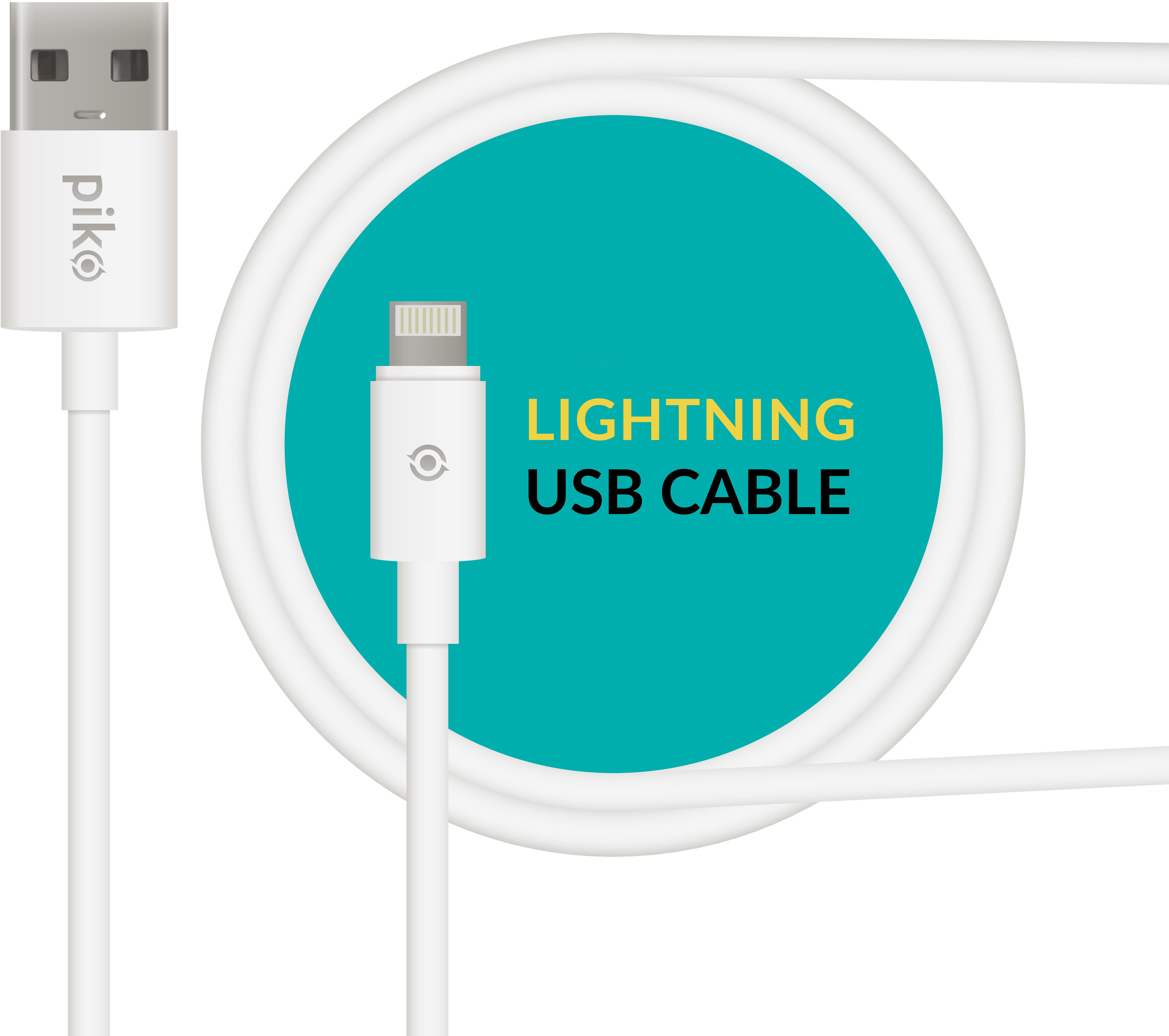 

Piko Usb Cable to Lightning 2m White (CB-UL12)