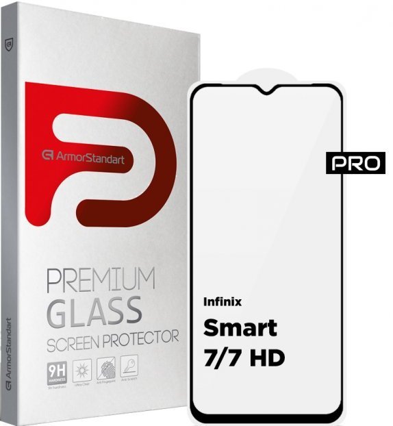 

ArmorStandart Tempered Glass Pro Black for Infinix Smart 7 / 7 Hd (ARM68442)