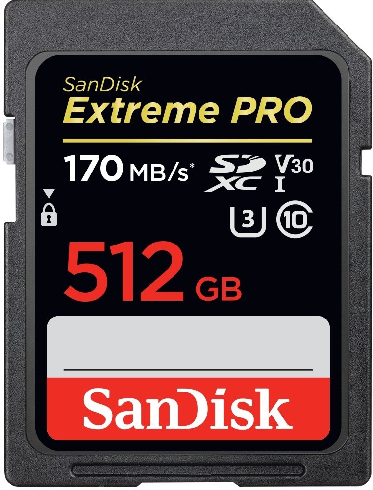

SanDisk 512GB Sdxc Class 10 UHS-I U3 V30 Extreme Pro (SDSDXXY-512G-GN4IN)