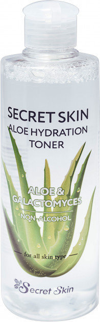 

Secret Skin Aloe Hydration Toner Увлажняющий тонер для лица с экстрактом алоэ 250 ml