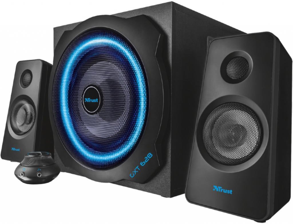 

Trust 2.1 Gxt 628 Tytan Illuminated Speaker Set Black (20562)