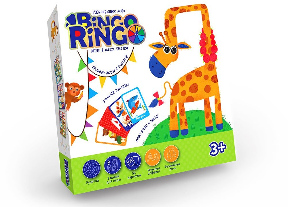 

Настольная игра Danko Toys Bingo Ringo рус