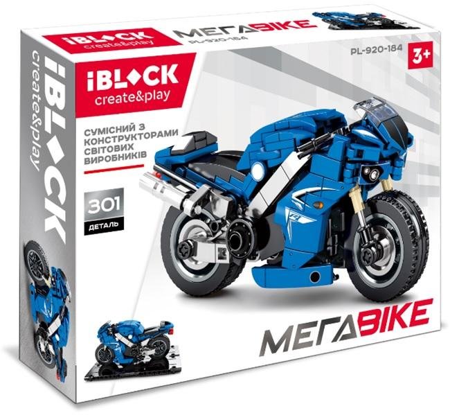 

Конструктор Iblock PL-920-184 МЕГАBIKE, 301 деталей