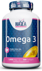 Акція на Haya Labs Omega 3 1000 mg Омега 3 500 капсул від Stylus
