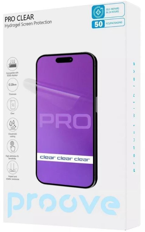 

Proove Hydrogel Screen Protection Pro Clear