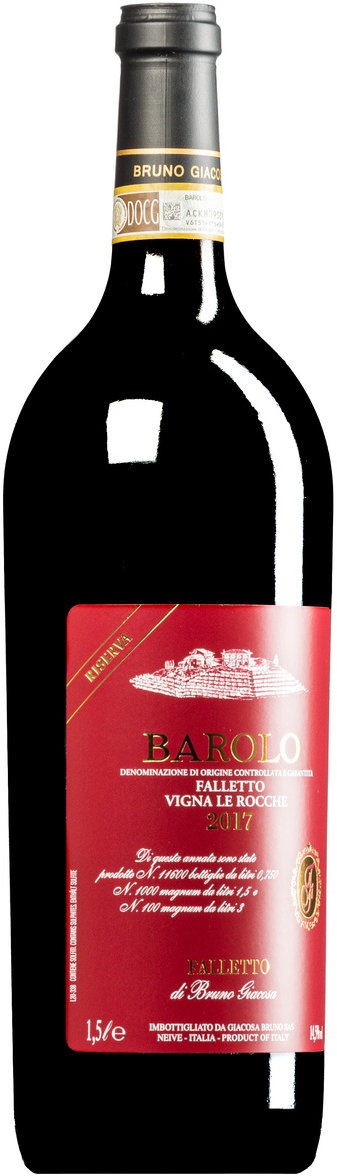 Акція на Вино Falletto Barolo Le Rocche dell Falletto Riserva 2017 красное сухое 1.5 л (BWW6269) від Stylus