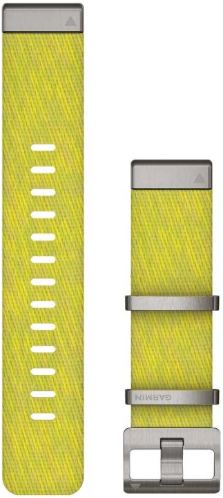 

Garmin Marq QuickFit 22m Jacquard Weave Nylon Strap Yel/Green (010-12738-23)