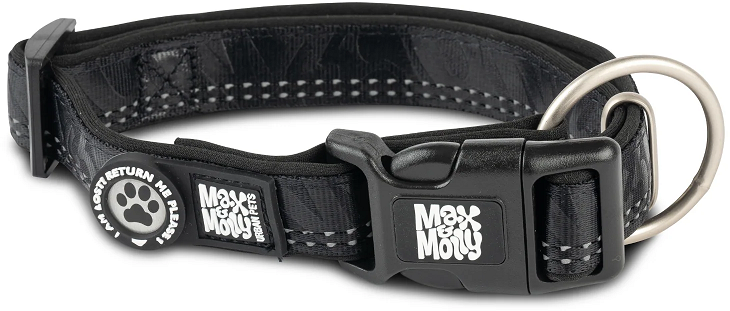 Акція на Ошейник Max & Molly Urban Pets Smart Id Collar - Matrix 2.0 Black/S черный (4255636809251) від Stylus