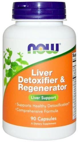 

Now Foods Liver Detoxifier & Regenerator 90 Vcaps Детоксіфікатор і регенератор печінки