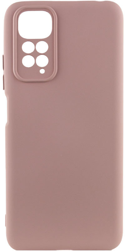 

Lakshmi Case Silicone Cover Full Camera Pink Sand для Xiaomi Redmi Note 11 (Global) / Note 11S