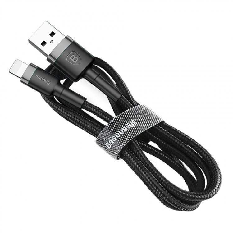 

Baseus Usb Cable to Lightning Cafule 2m Grey/Black (CALKLF-CG1)