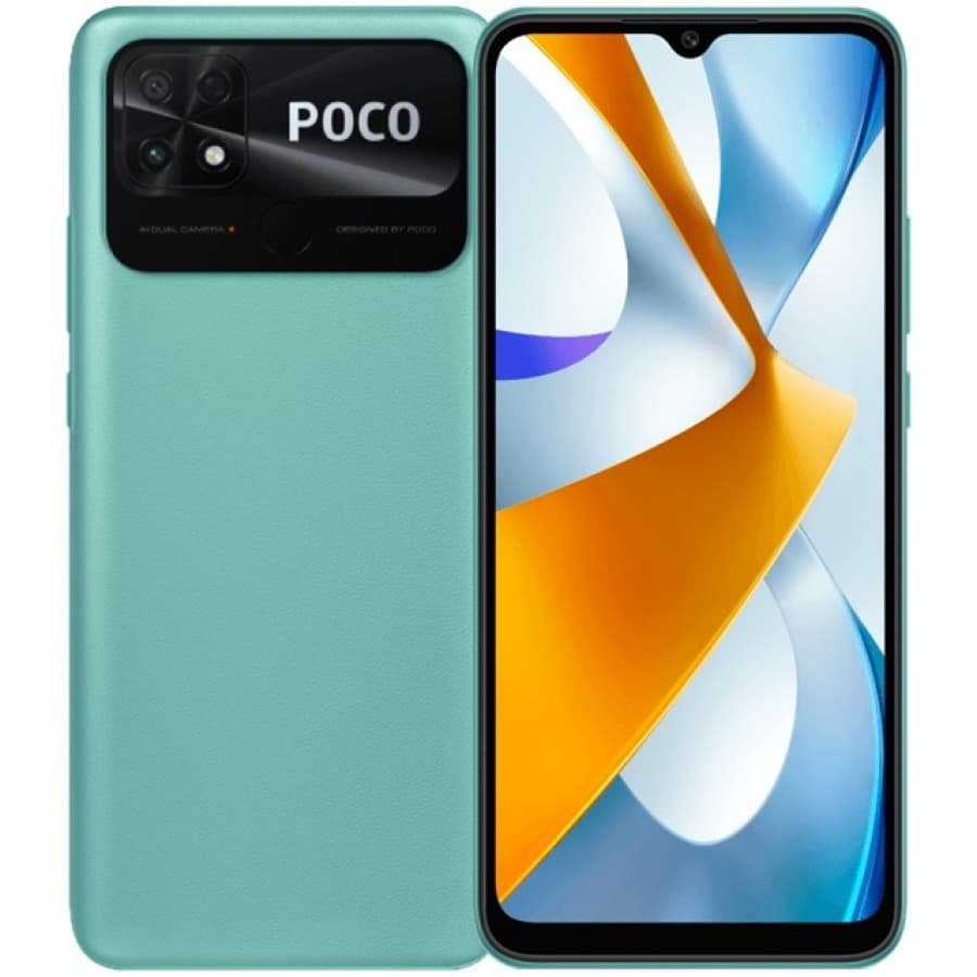 Акція на Xiaomi Poco C40 4/64Gb Coral Green (Global) від Stylus