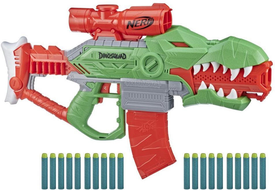 Акція на Бластер Nerf DinoSquad Rex-Rampage (F0807) від Stylus