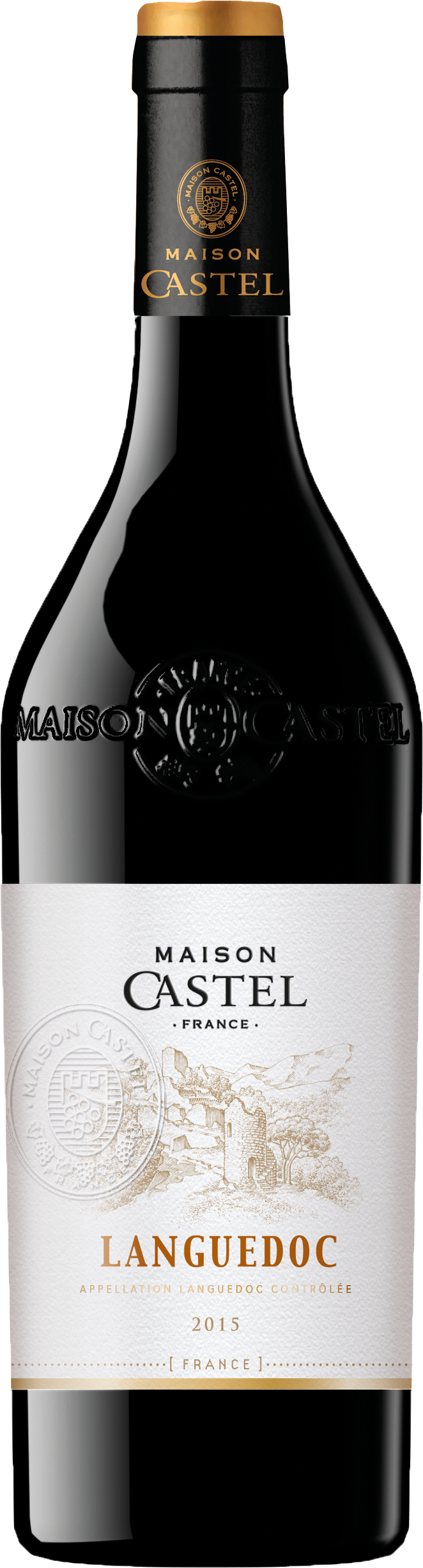 Акція на Вино Maison Castel Languedoc, красное сухое, 0.75л 13% (BDA1VN-VCS075-061) від Stylus