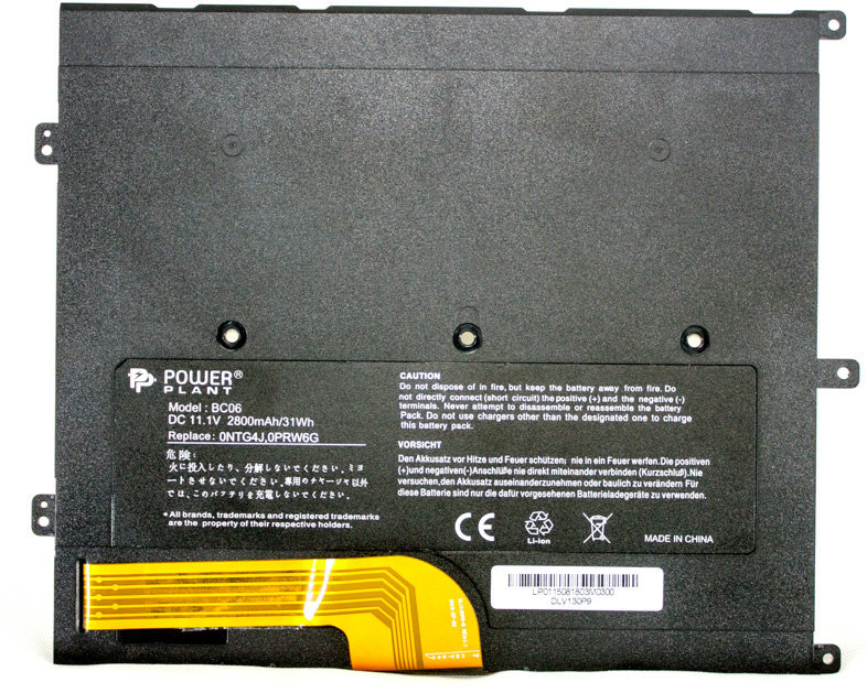 

PowerPlant Dell Vostro V13 (0NTG4J) 11.1V 2800mAh (NB00000216)