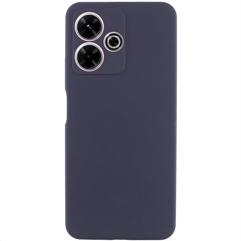 

Lakshmi Premium Case Silicone Cover Full Camera Midnight Blue for Xiaomi Redmi 13 4G / Poco M6 4G